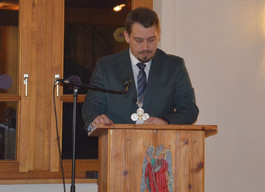 Bürgermeister Dirk Philipp am Neujahrsempfang 2026