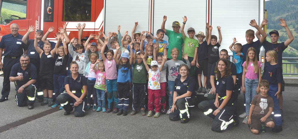 Kinderferienprogramm 2025 bei der Feuerwehr