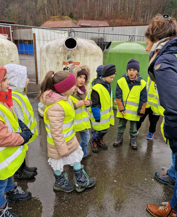 Recyclinghof in Schönau besucht