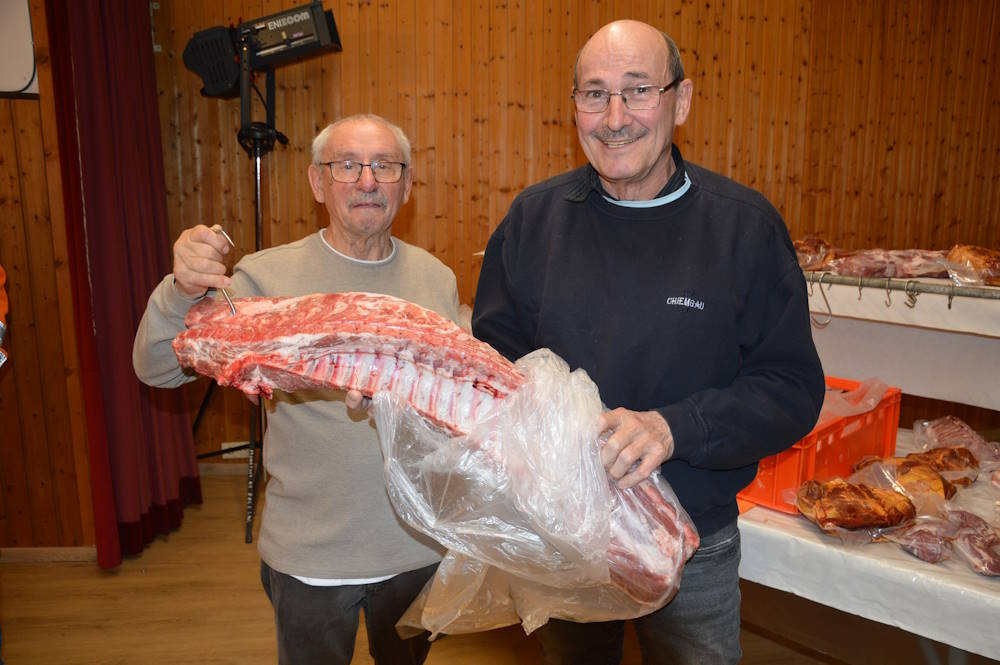 Reiner Kessler gewinnt 35. Saujass des MV Rohmatt